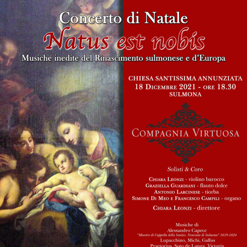 Natus est nobis – Concerto di Natale