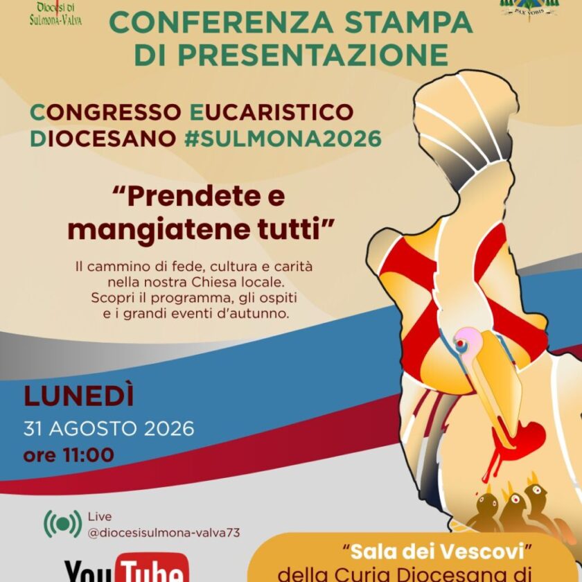 CONFERENZA STAMPA DI PRESENTAZIONE DEL CONGRESSO EUCARISTICO DIOCESANO 2026